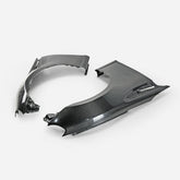 Toyota GT86 86 TRD GT SE Base 2017 2018 2019 2020 & Scion FR-S FRS 2013 2014 2015 2016 & Subaru BRZ TS Limited Premium 2013 2014 2015 2016 2017 2018 2019 2020 with Aftermarket Parts - OEM Style Front Fender Carbon Fiber / FRP from EPR USA
